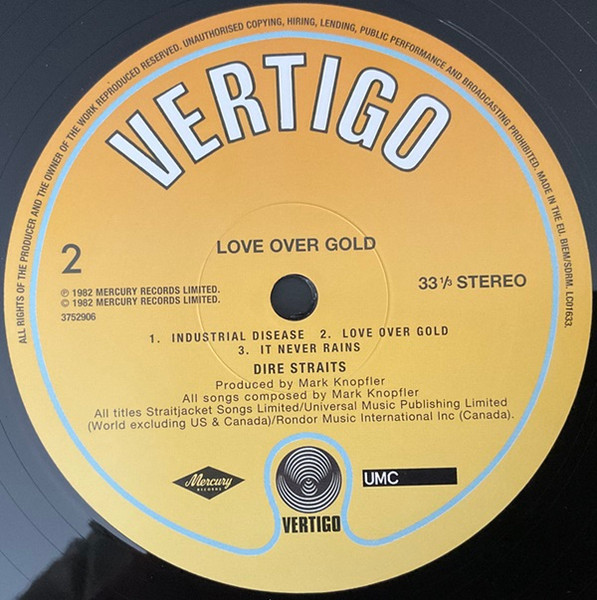 Love Over Gold
