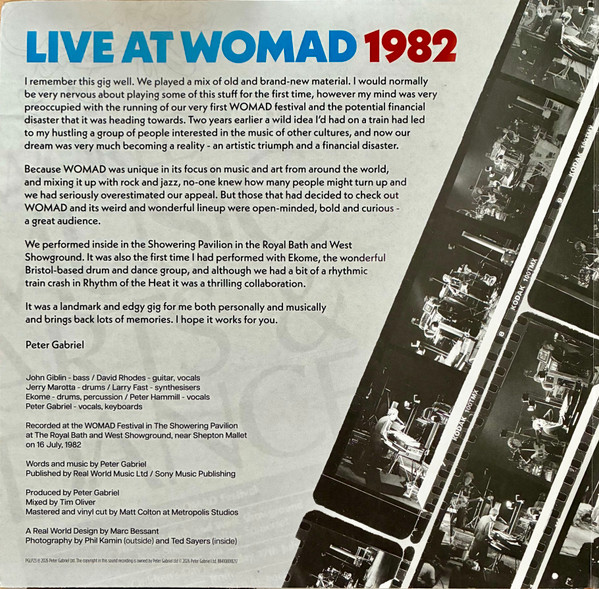 Live At WOMAD 1982