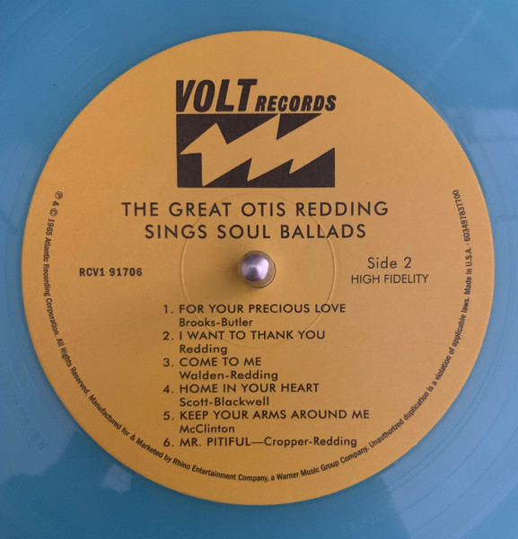 The Great Otis Redding Sings Soul Ballads