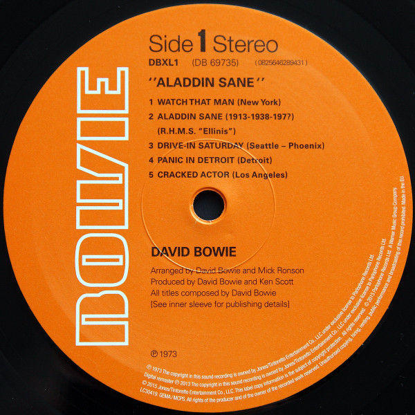 Aladdin Sane