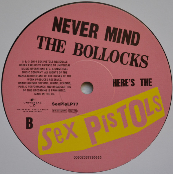 Never Mind The Bollocks, Here's The Sex Pistols