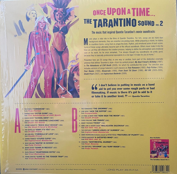 Once Upon A Time... The Tarantino Sound Vol. 2