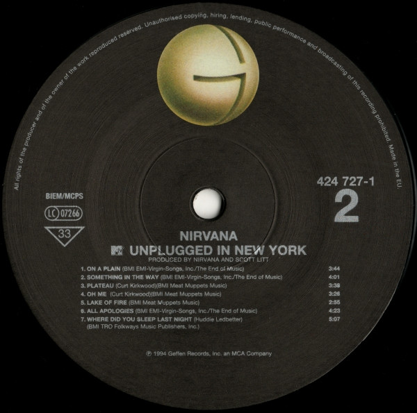 MTV Unplugged In New York