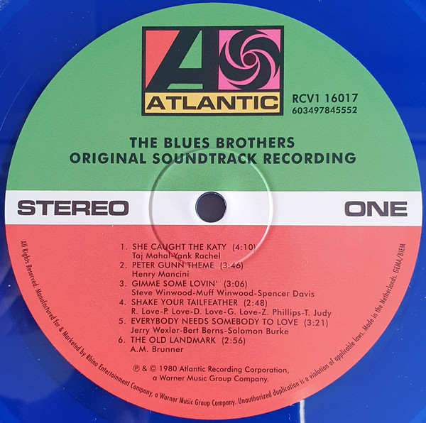 The Blues Brothers (Original Soundtrack Recording)