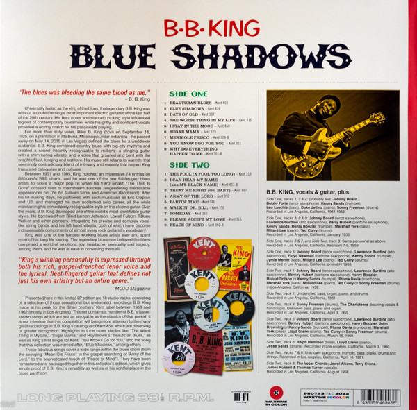 Blue Shadows - Underrated KENT Recordings, 1958-1962