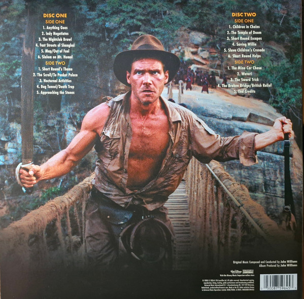 Indiana Jones And The Temple Of Doom (The Original Motion Picture Soundtrack)
