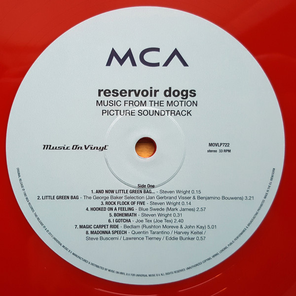 Reservoir Dogs (Music From The Original Motion Picture Soundtrack)