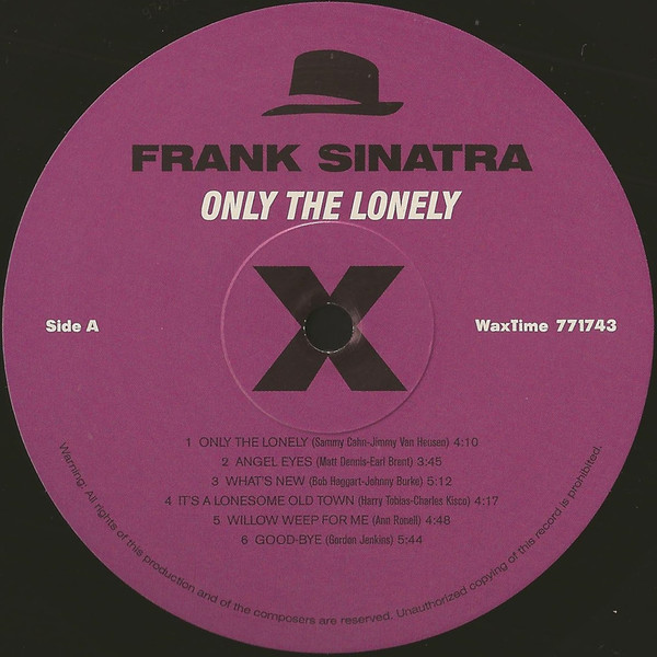 Frank Sinatra Sings For Only The Lonely
