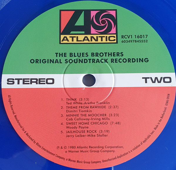 The Blues Brothers (Original Soundtrack Recording)