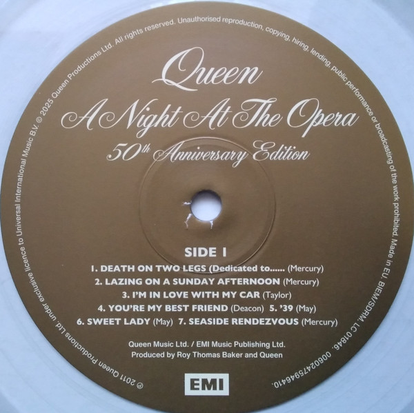 A Night At The Opera - 50th Anniversary Edition 