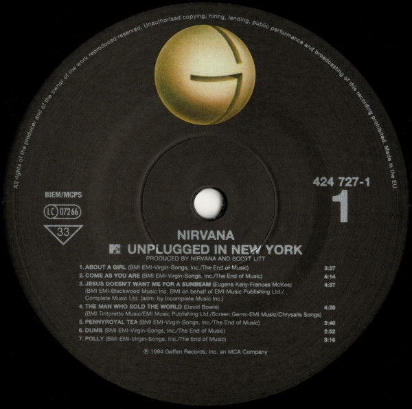 MTV Unplugged In New York