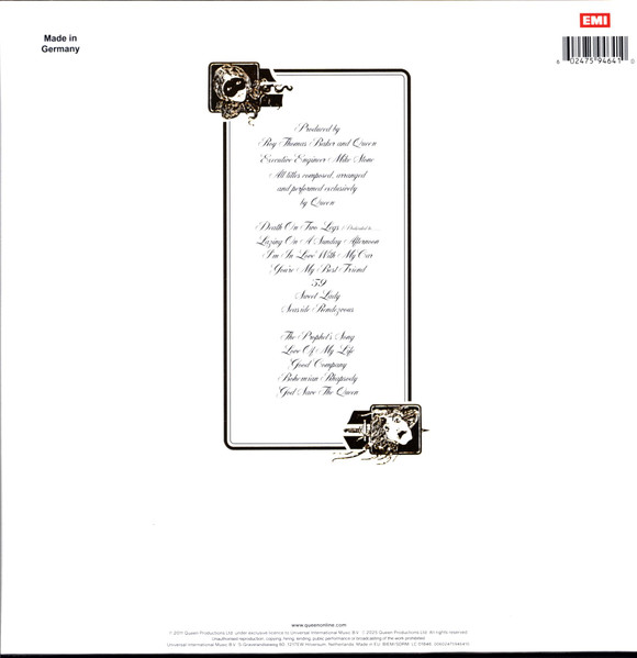 A Night At The Opera - 50th Anniversary Edition 